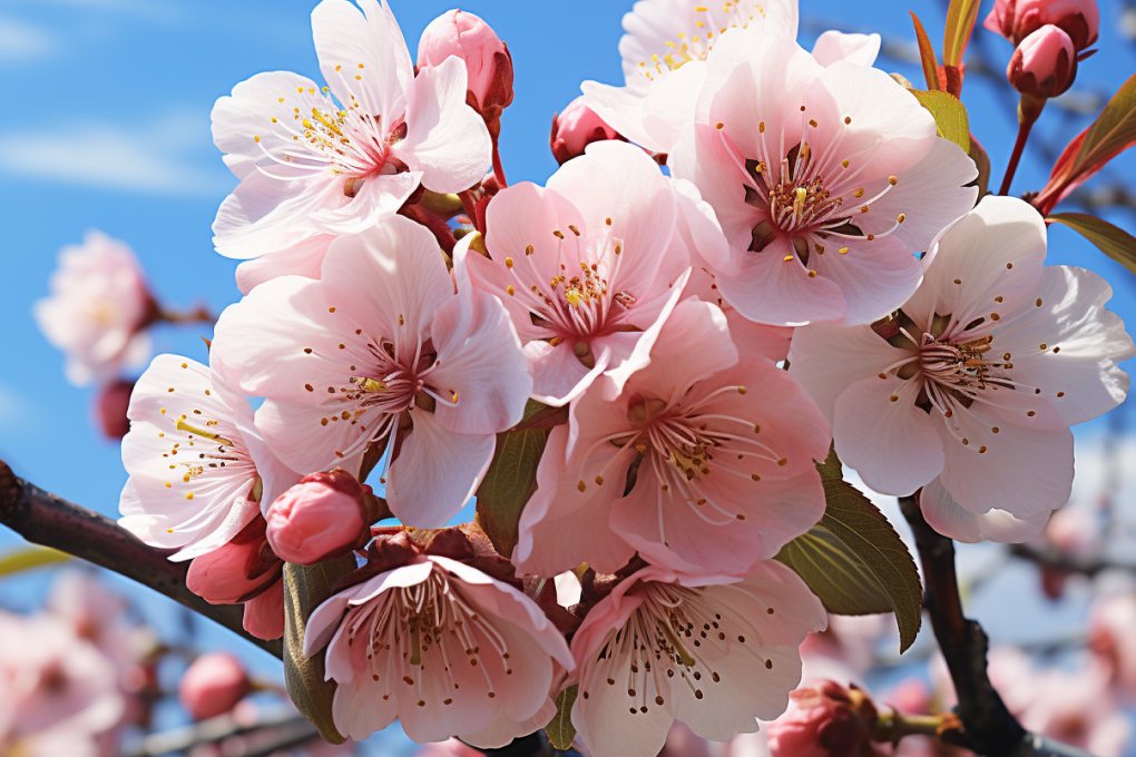 Delaware State Flower - Peach Blossom (Prunus persica)