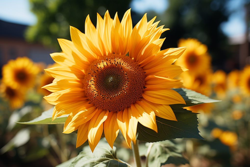 Kansas State Flower - Sunflower (Helianthus annuus)