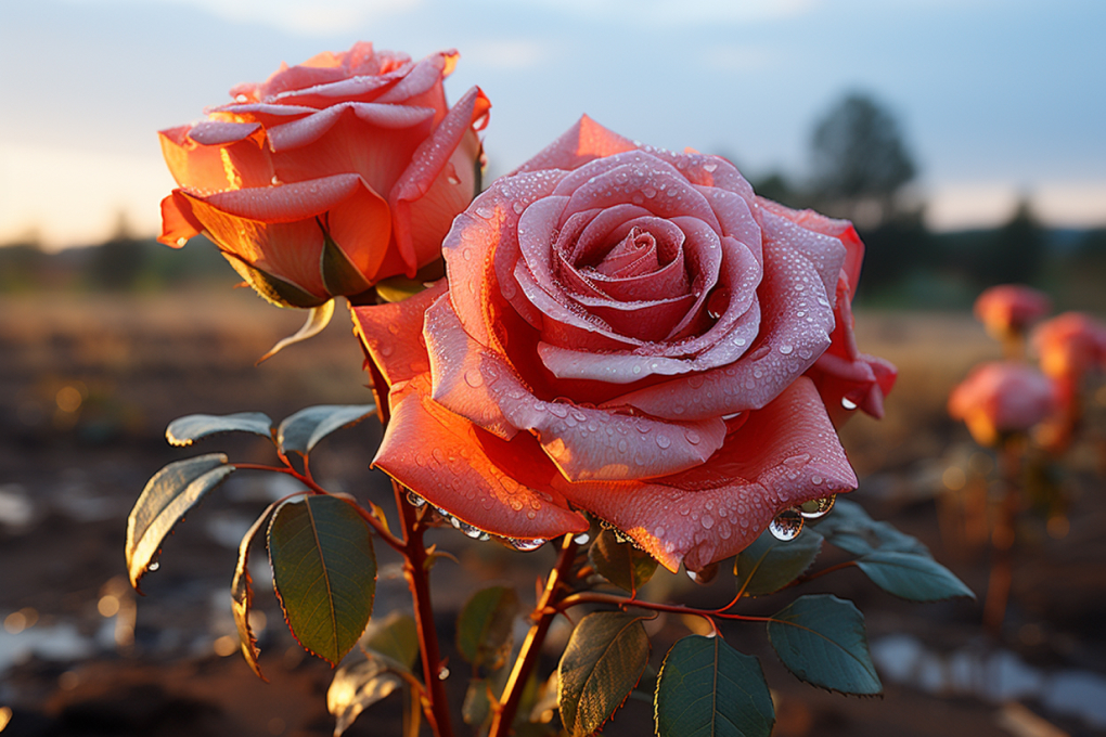 Oklahoma State Flower - Oklahoma Rose (Rosa)