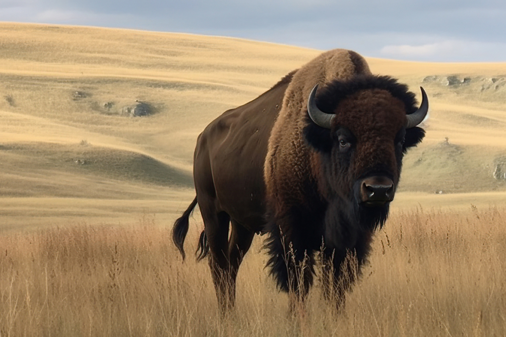 Kansas State Mammal - American Buffalo