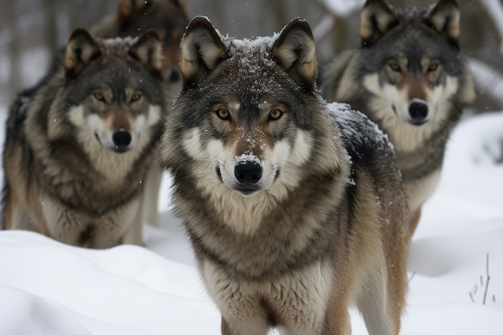 Minnesota State Mammal - Eastern Timber Wolf