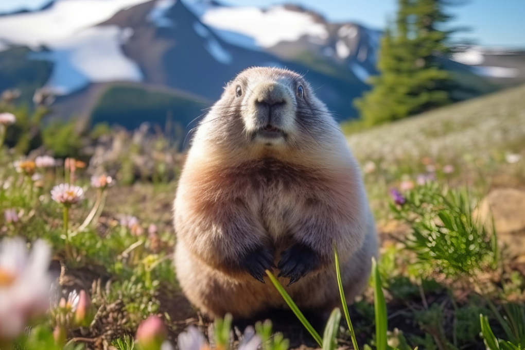 Washington State Mammal - Olympic Marmot
