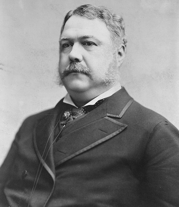 Portrait of President Chester A. Arthur