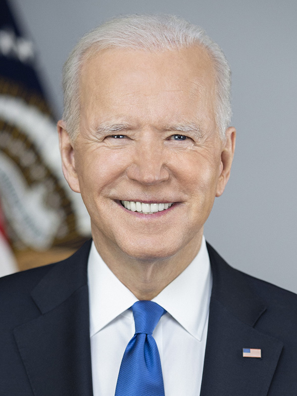 Portrait of President Joe Biden
