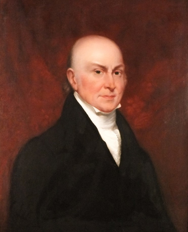 Portrait of President John Quincy Adams