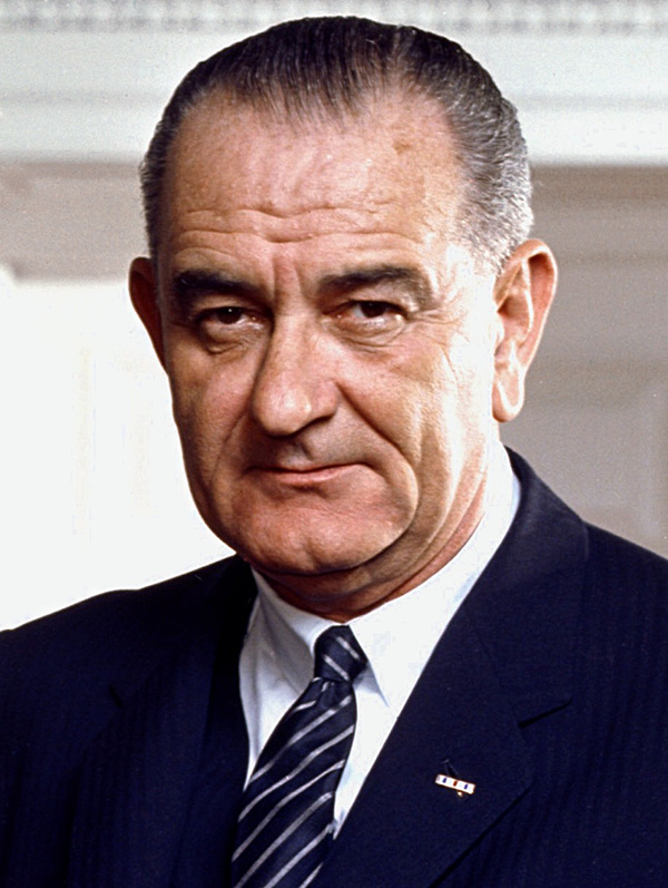 Portrait of President Lyndon B. Johnson