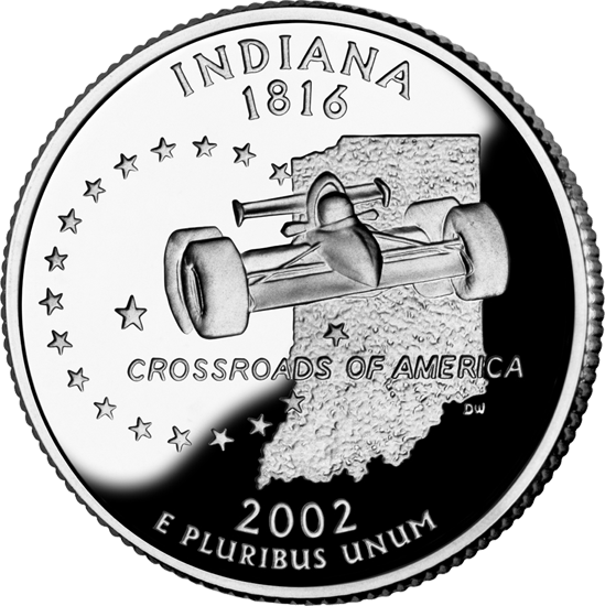 State Quarter of Indiana