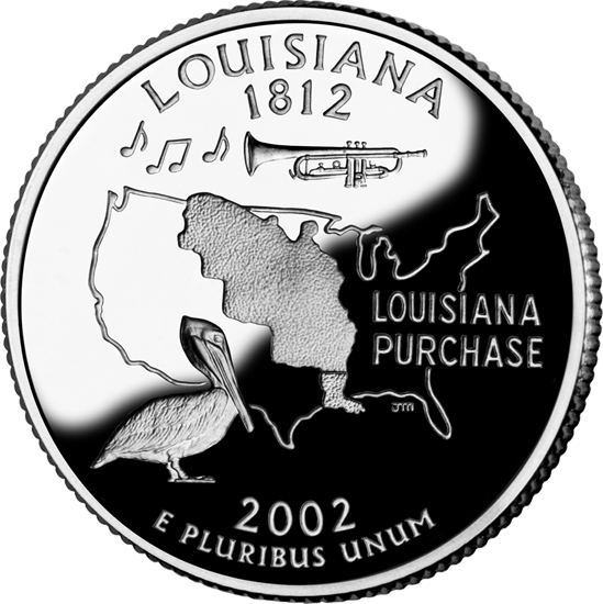 State Quarter of Louisiana