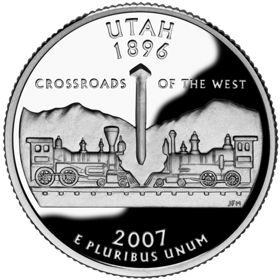 State Quarter of Utah