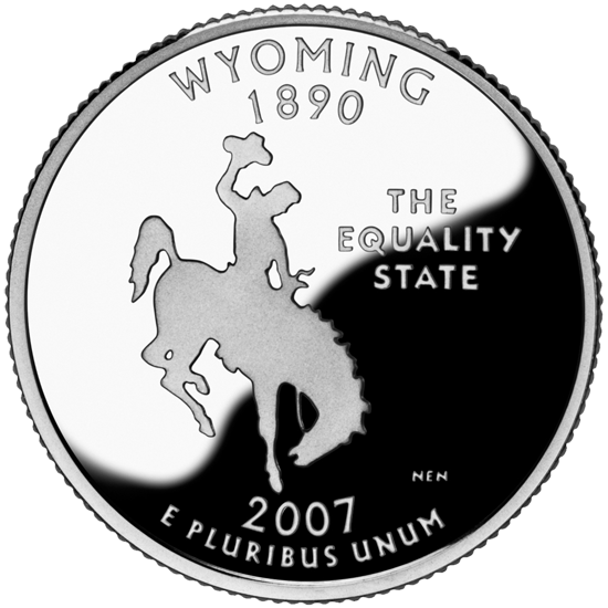 State Quarter of Wyoming