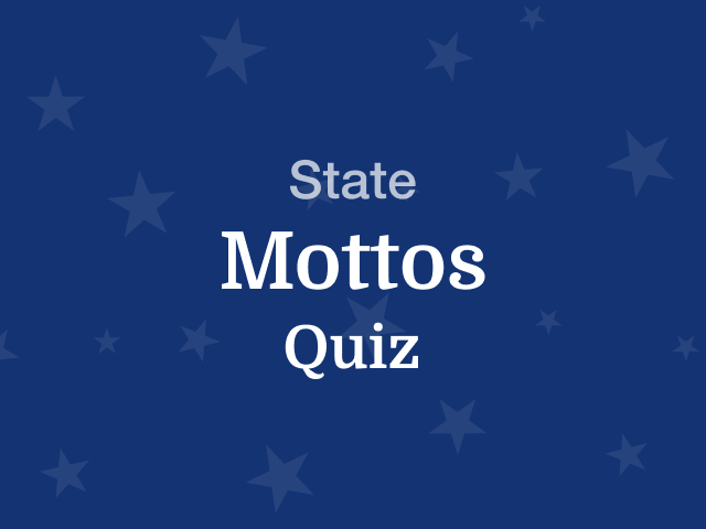 50 States Mottos Quiz