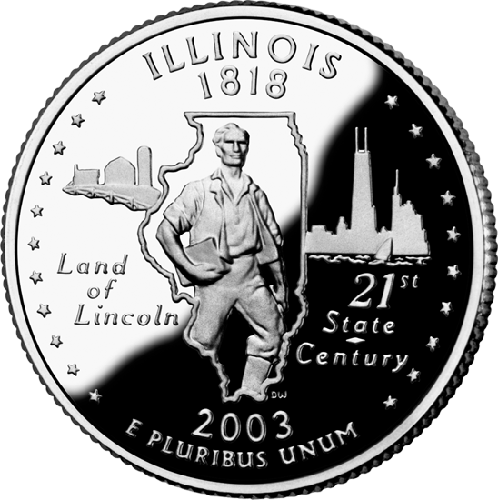 State Quarter of Illinois