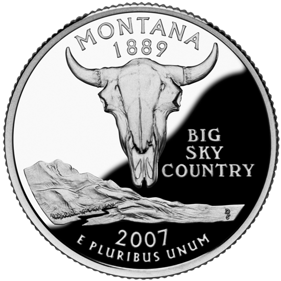 State Quarter of Montana